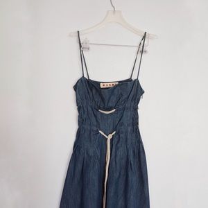 marni denim dress